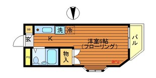 メゾンドフローラの物件間取画像